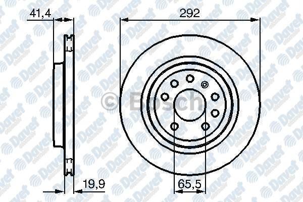WBD1188 Fren Diski Arka Havali 5 Bjn 291,9x20x65,5x41,5opel Vectra C 1.8 16v 2002-2008/ Vectra C 1.9 Cdti 2002-2002/ Vectra C 1.6 16v 2002-2002/ Signum 1.8i 2003-